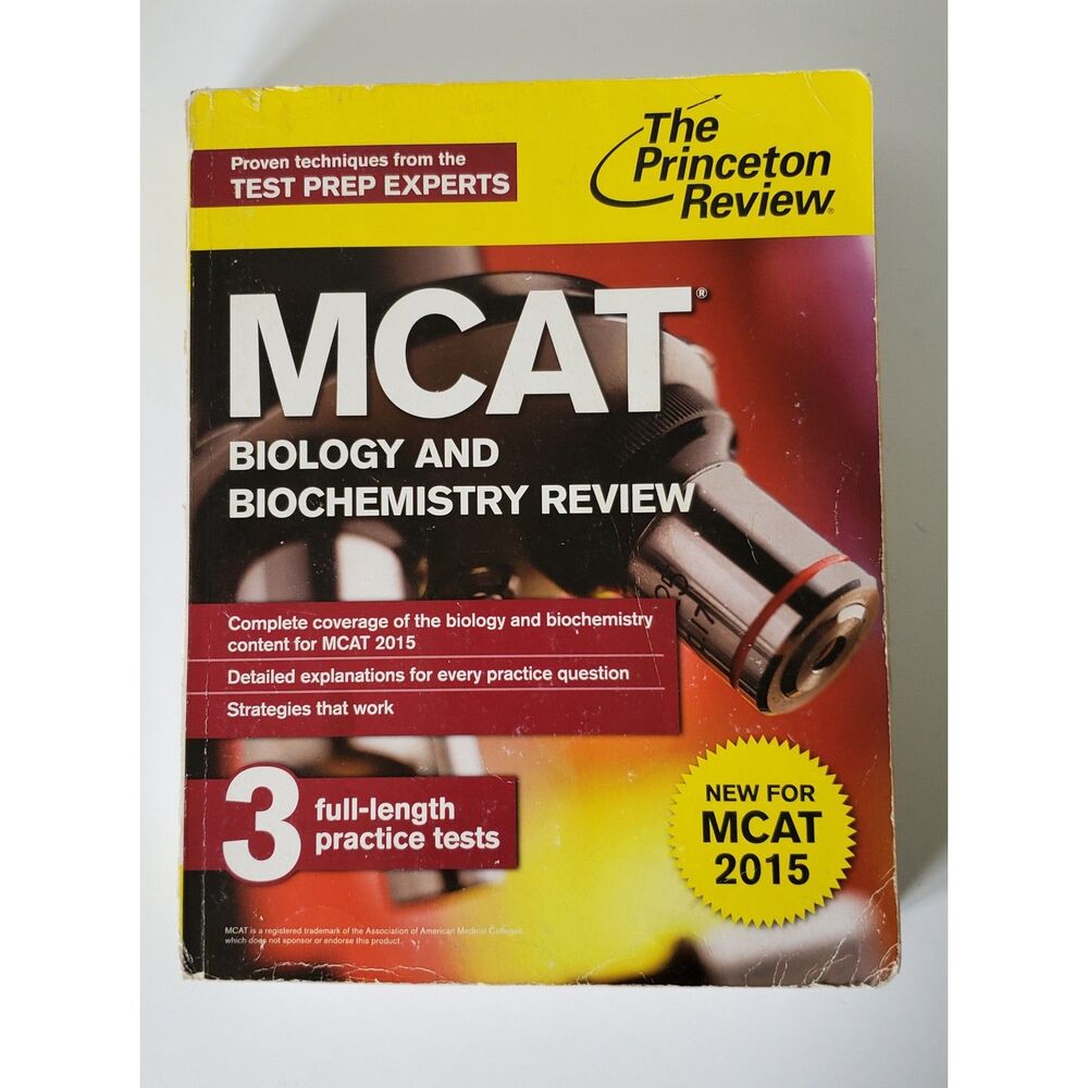 The Princeton Review MCAT Biology and Biochemistry Review